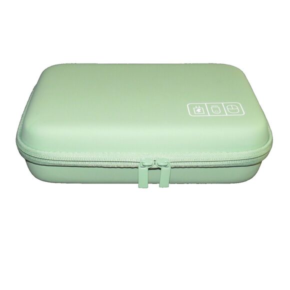 Mosiso Green Electronic Modular Organizer Zip Hard Side Travel Case - Picture 3 of 8